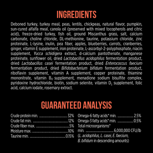 Nutrience SubZero LID Turkey & Pumpkin